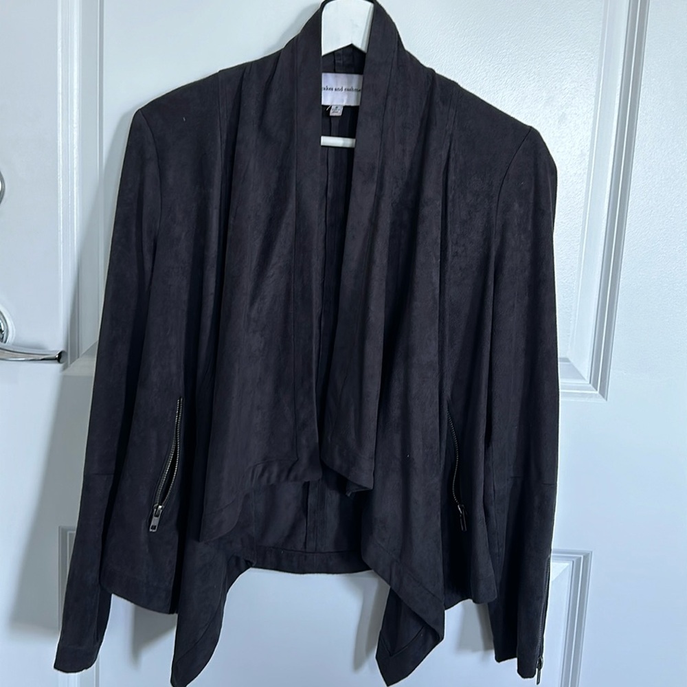Suede Style Sweater